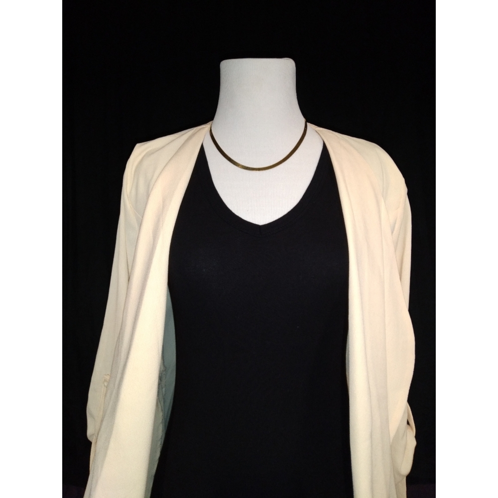 Drapey Flowy Light Trenchcoat